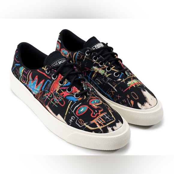 Jean-Michel Basquiat x Converse Skid Grip ‘Kings of Egypt II’ Low Top Sneaker - Picture 1 of 14